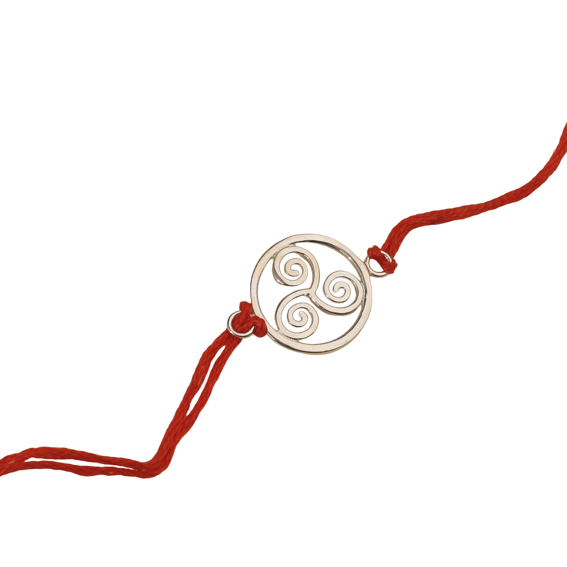 Triskel Silver Rakhi