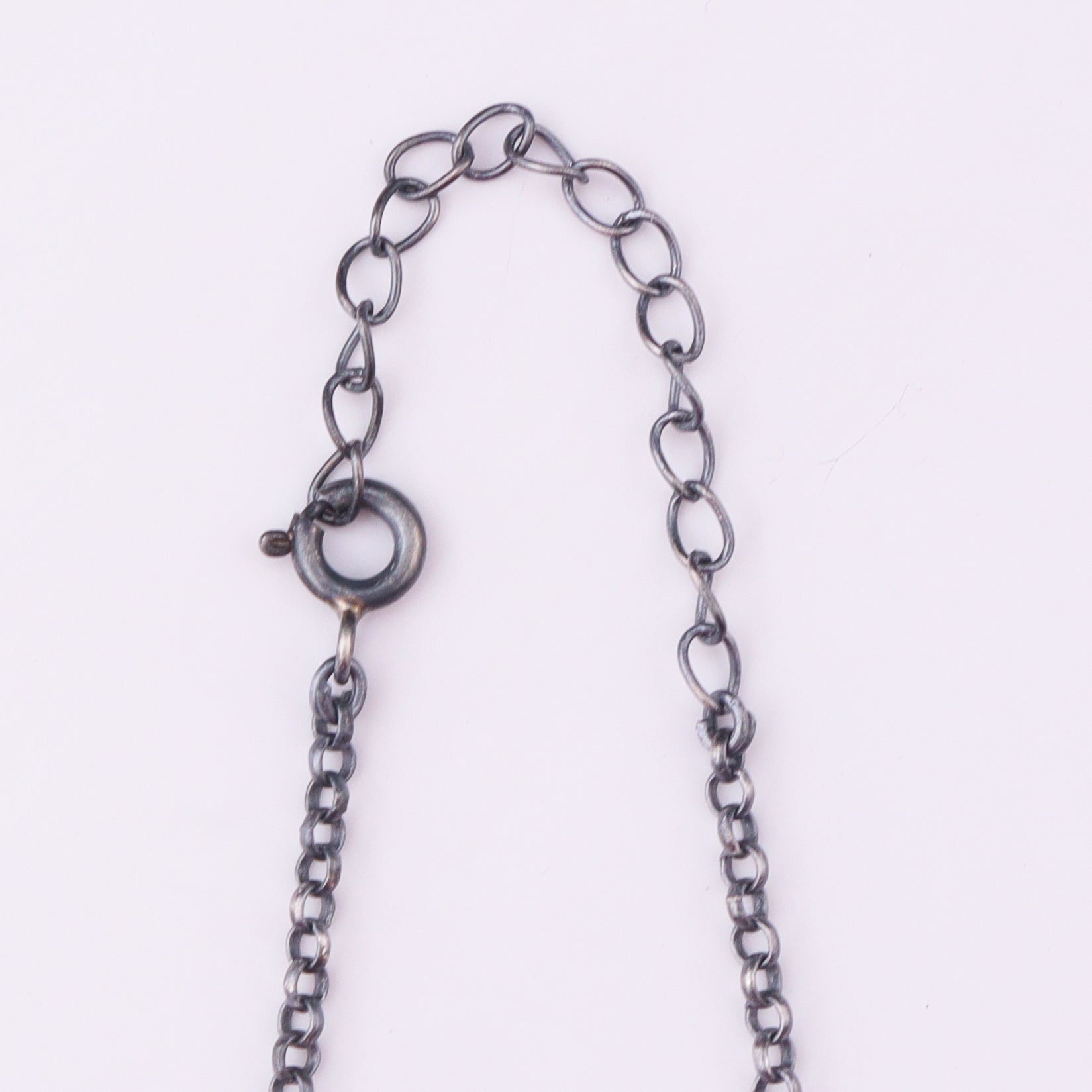 Silver CZ Flower Tanmani Set with Pearls