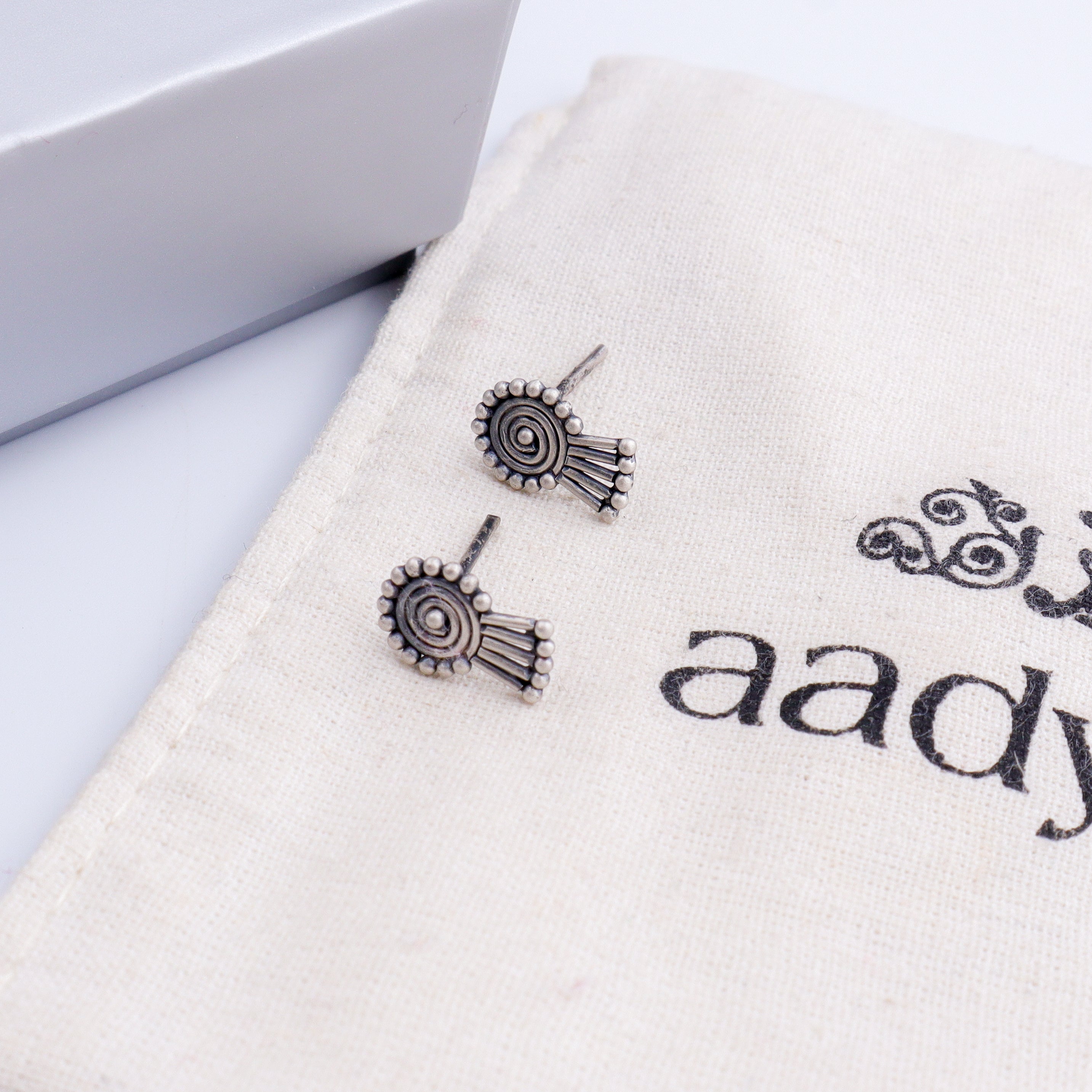 Snail Studs | 92.5 Silver