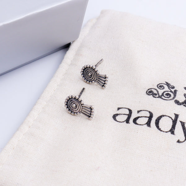 Snail Studs | 92.5 Silver