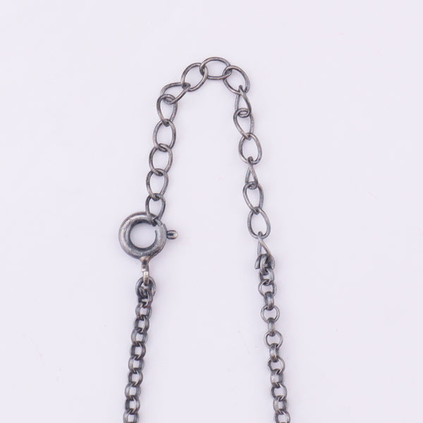 Silver CZ Kudi Tanmani Set with Pearls