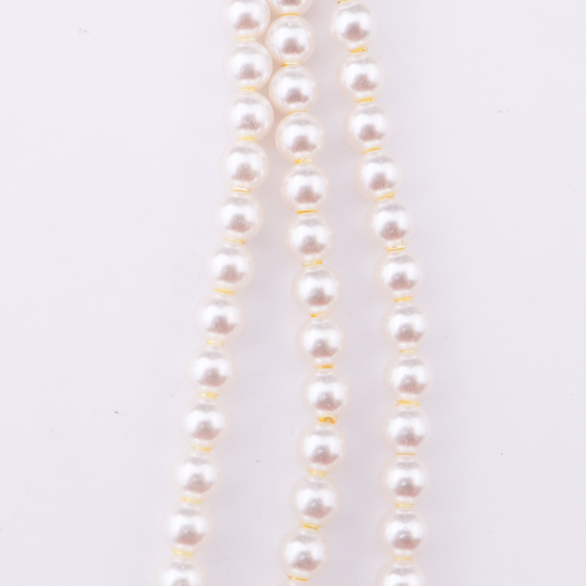 Silver CZ Kudi Tanmani Set with Pearls (3 Leaf)