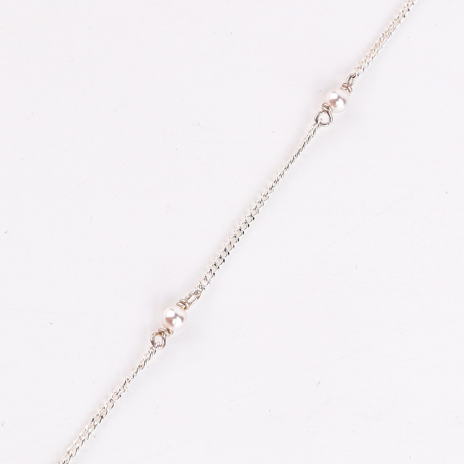 Petal Necklace with Pearls