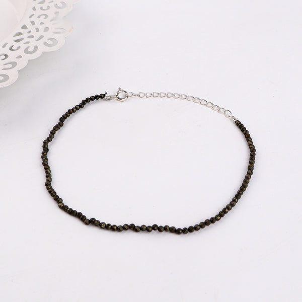Plain Pyrite Anklet