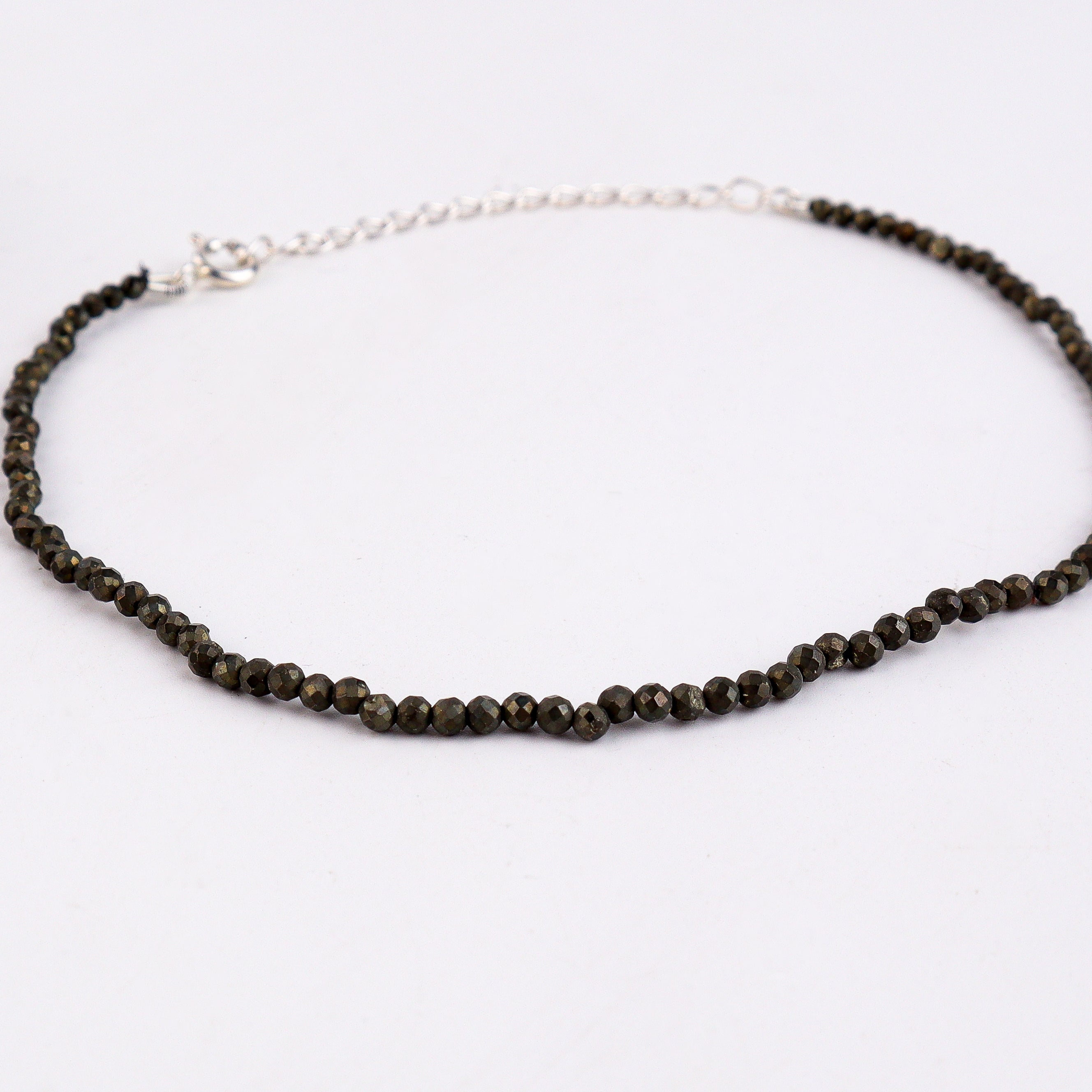 Plain Pyrite Anklet