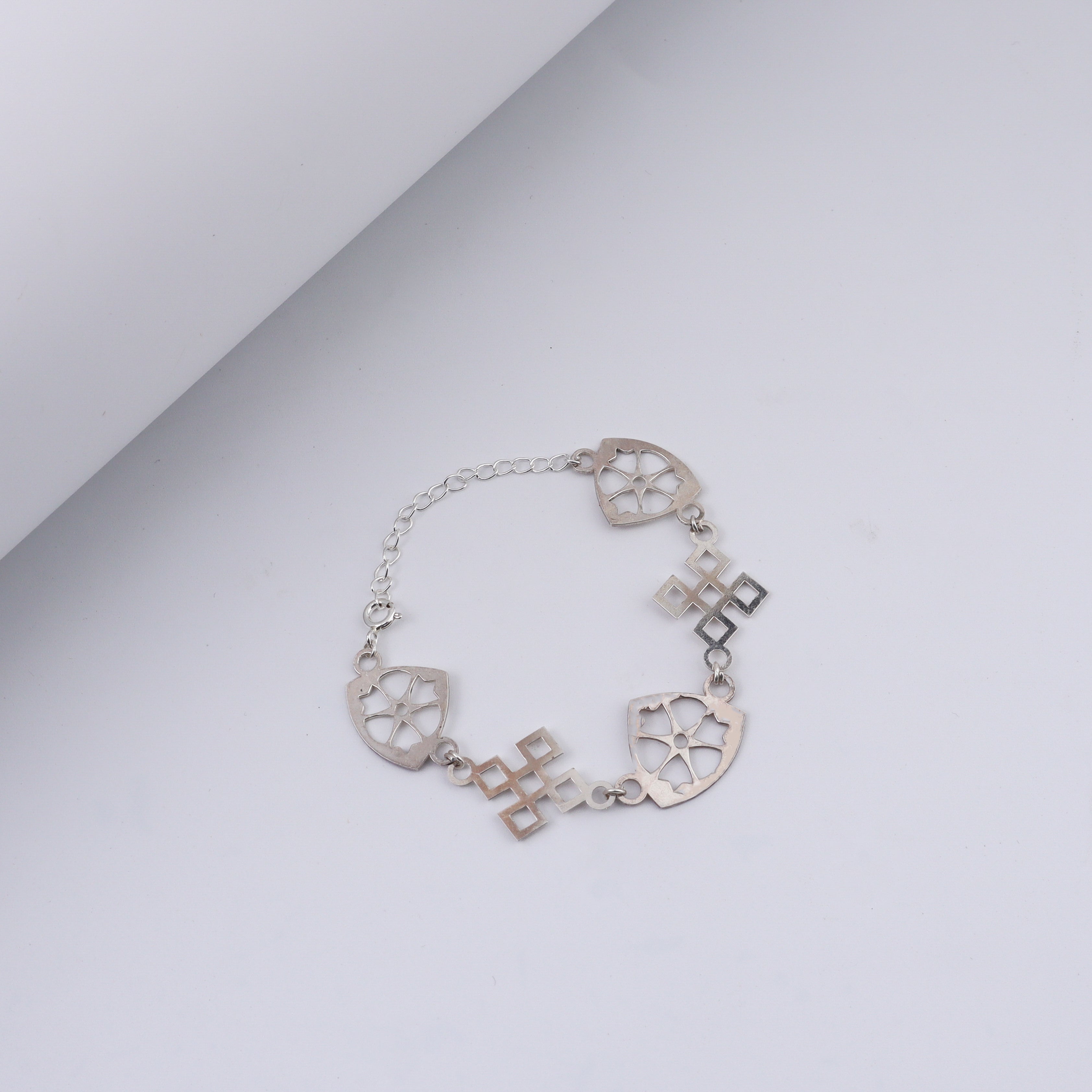 Multi Motif Filigree Bracelet