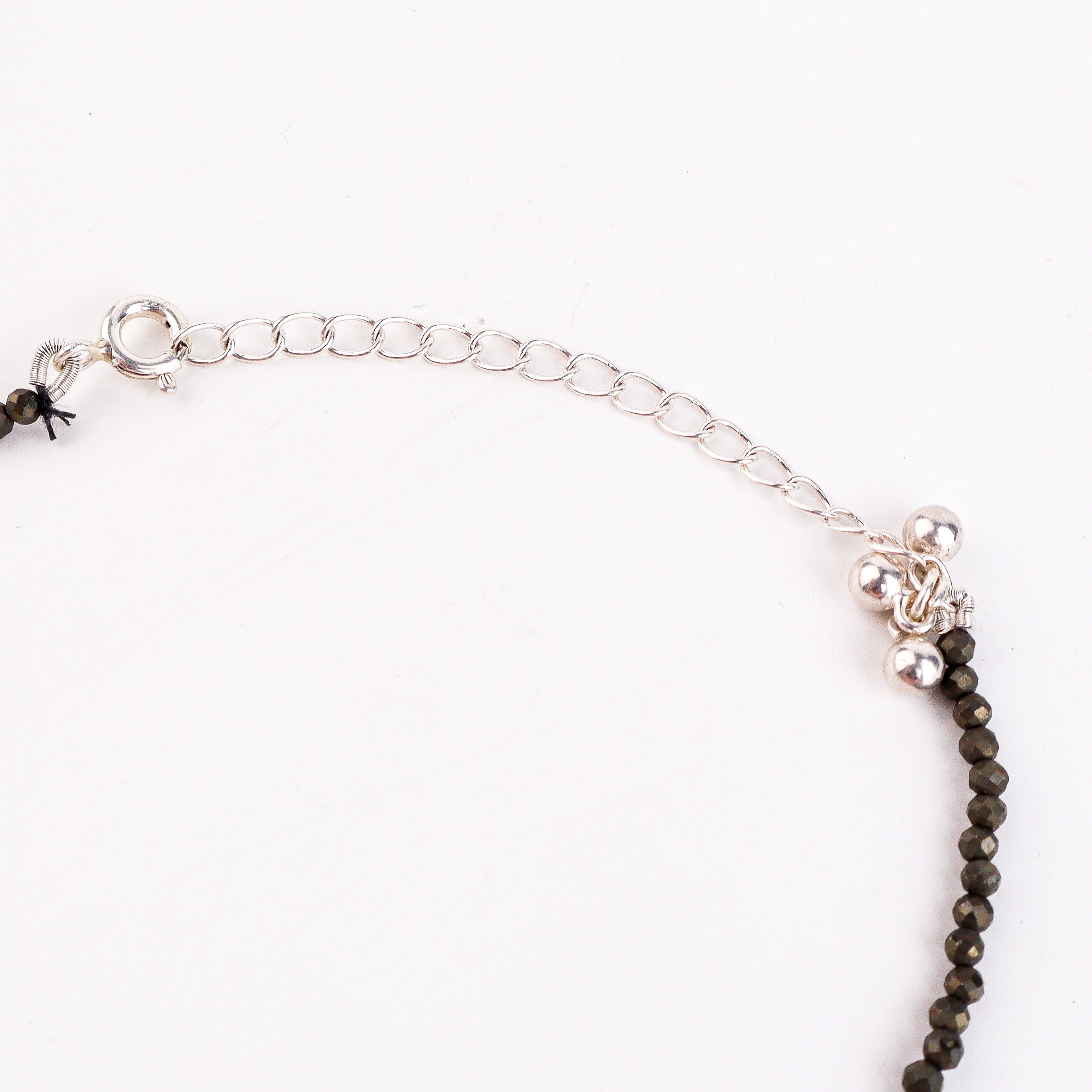 Pyrite Anklet with Ghungroo