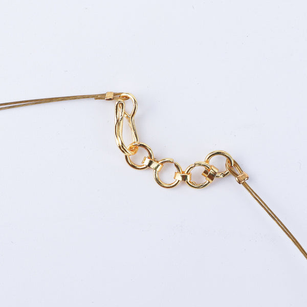 22K Gold Plated Fashion Necklace