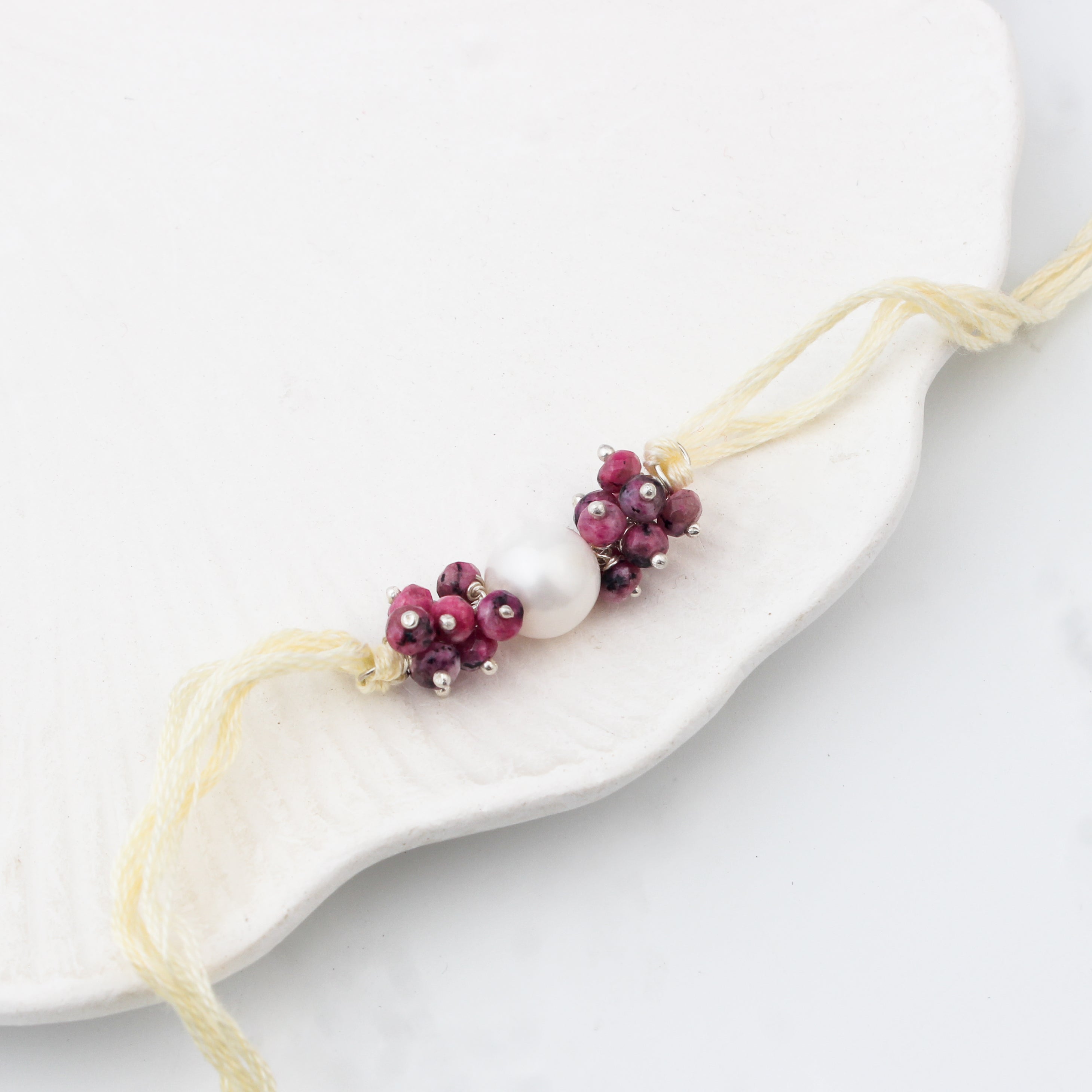 Handmade Garnet Rakhi