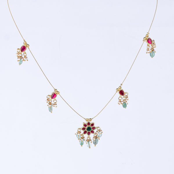 22K Gold Plated Fashion Necklace