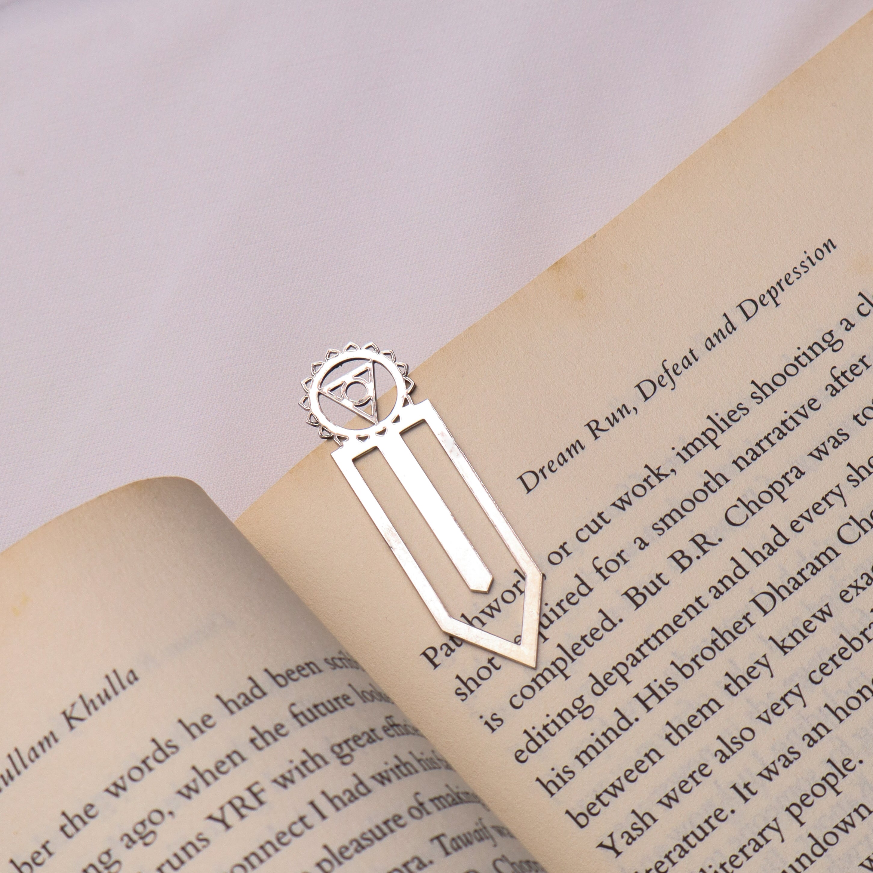 Vishuddha Chakra Bookmark Lasercut