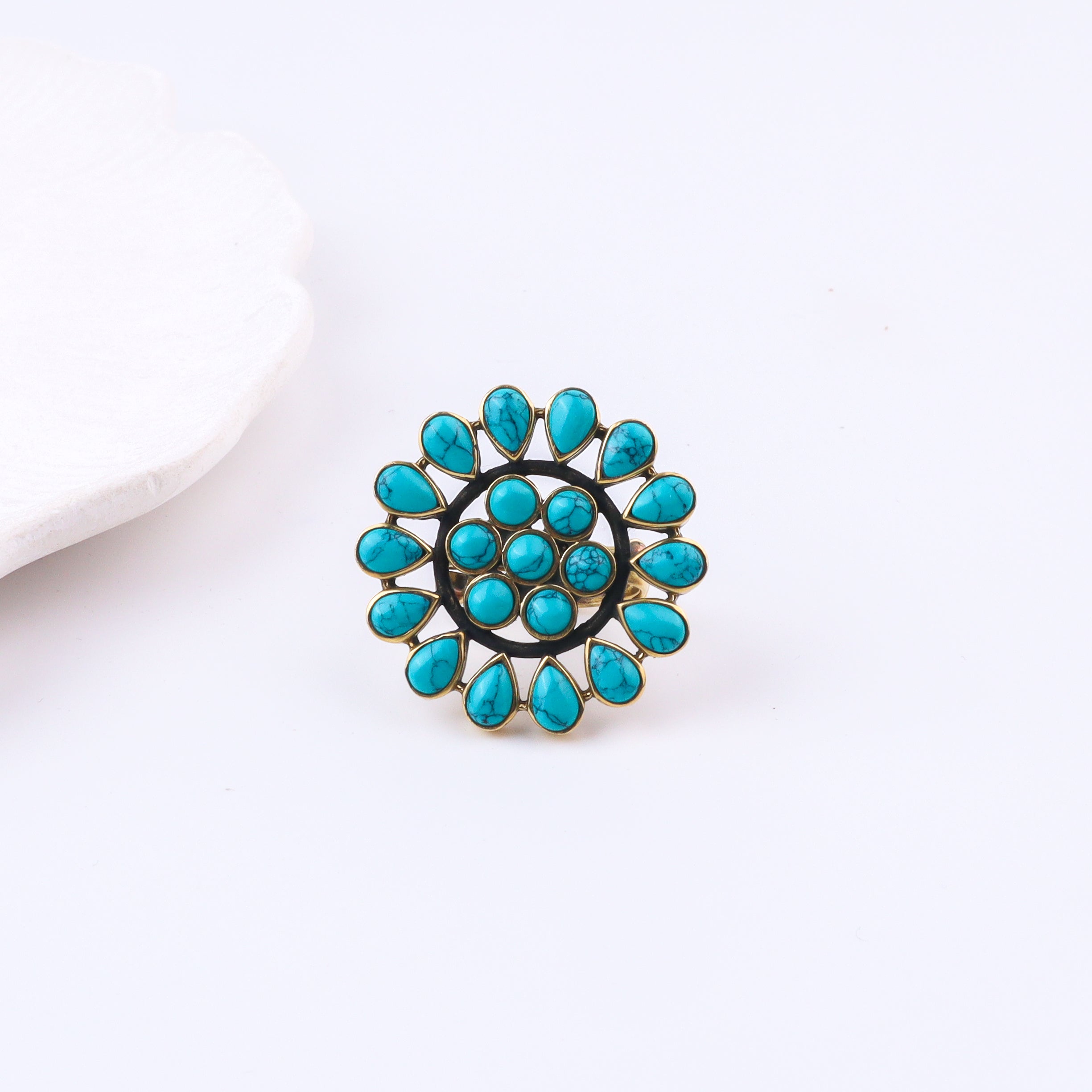 Brass Fashion Ring