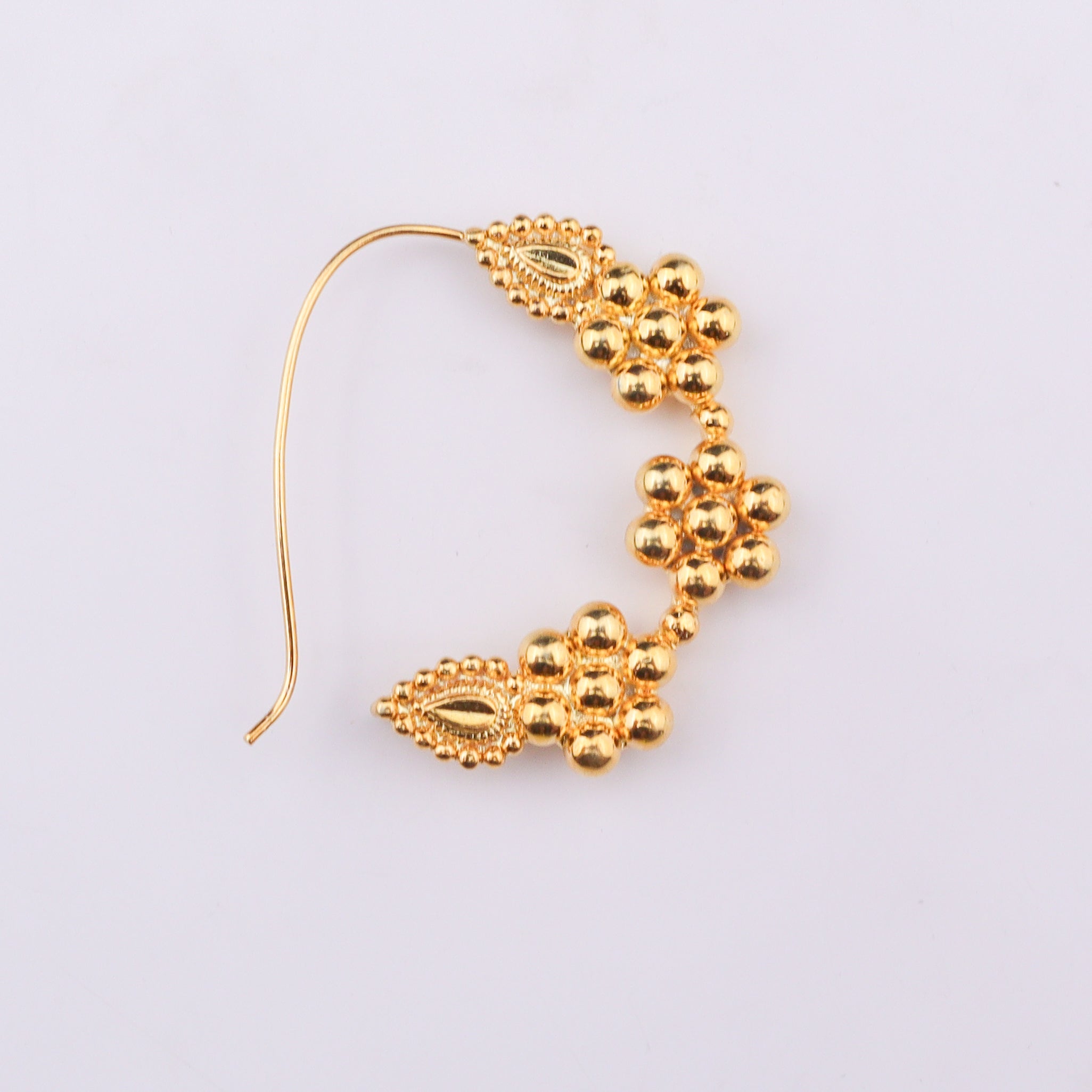 Gold Plated Itihaas Kudi Nath Nosepin