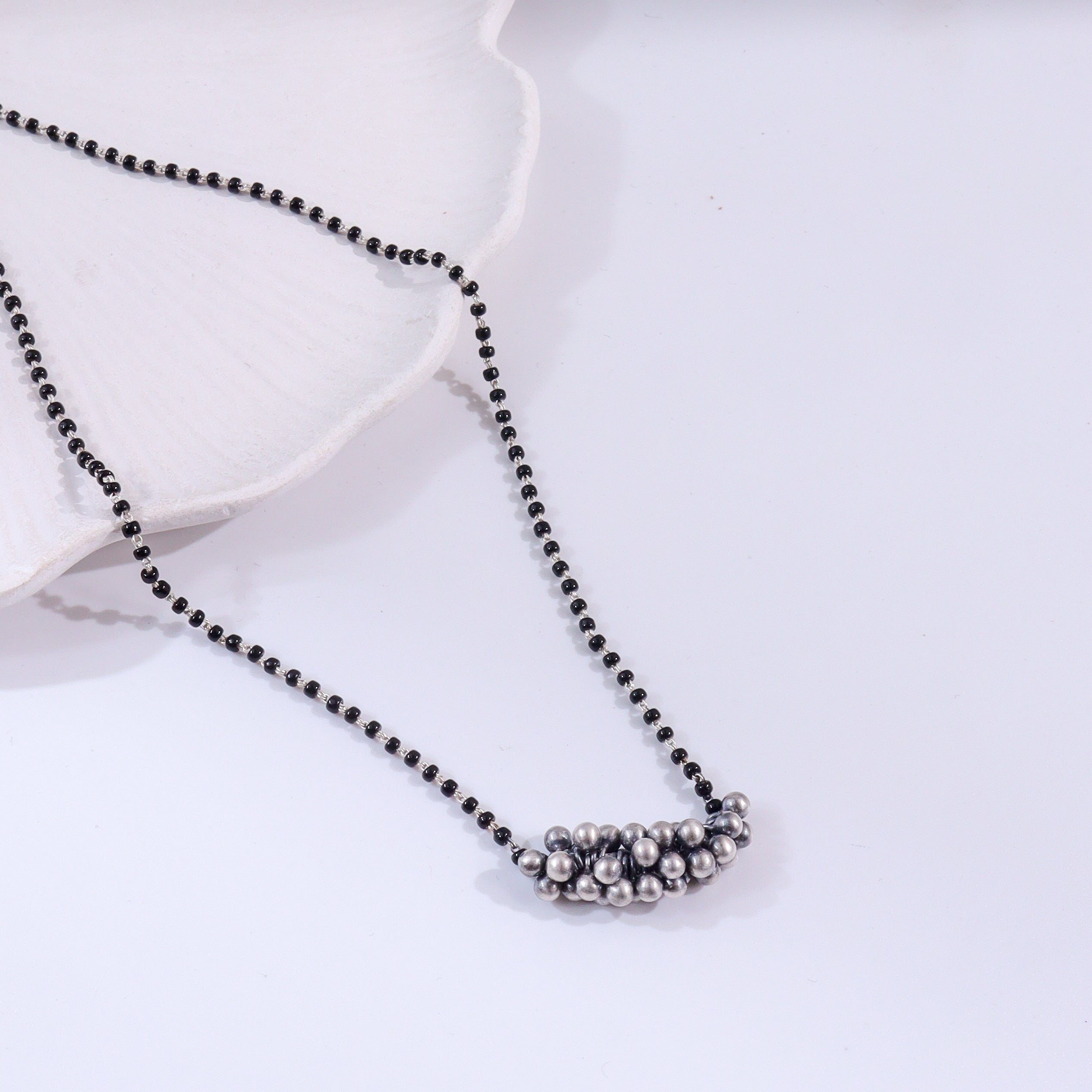 Ghungroo Bunch Mangalsutra | 92.5 Sterling Silver