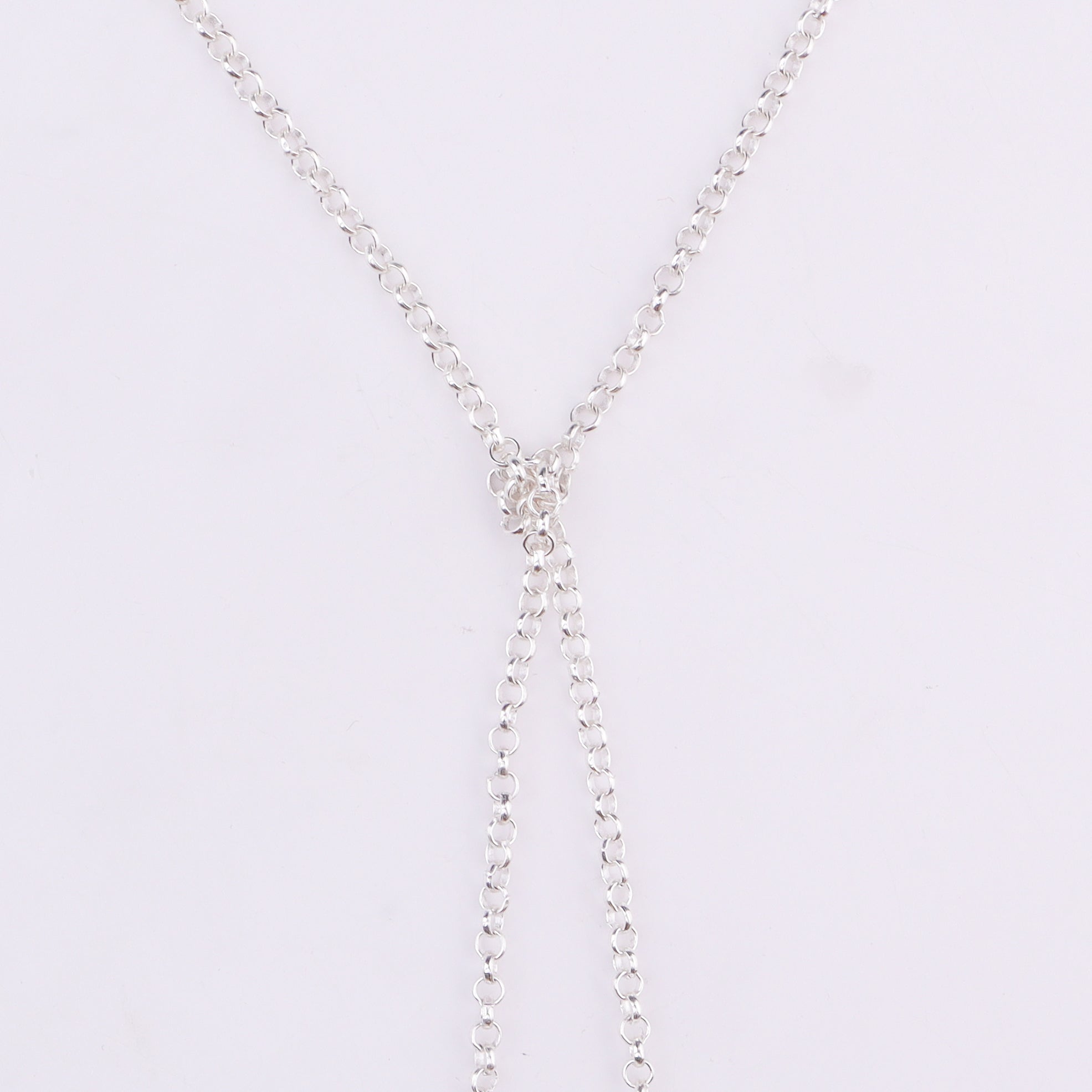 Tie & Wear Necklace - Strawberry Quartz & Pearls