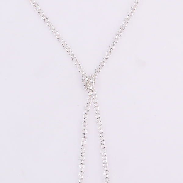 Tie & Wear Necklace - Strawberry Quartz & Pearls