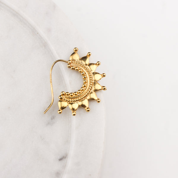 Itihaas Ghumat Nath (Left Pierced) | 22k Gold Plated
