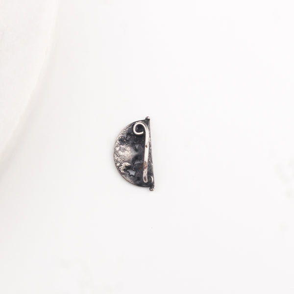 Silver Chandrakor Nath (Left, Clip on)