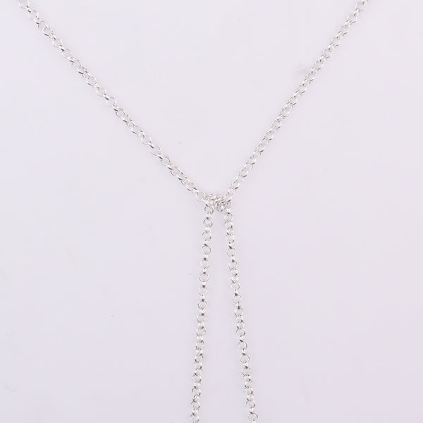 Tie & Wear Necklace - Amezonite & Pearls