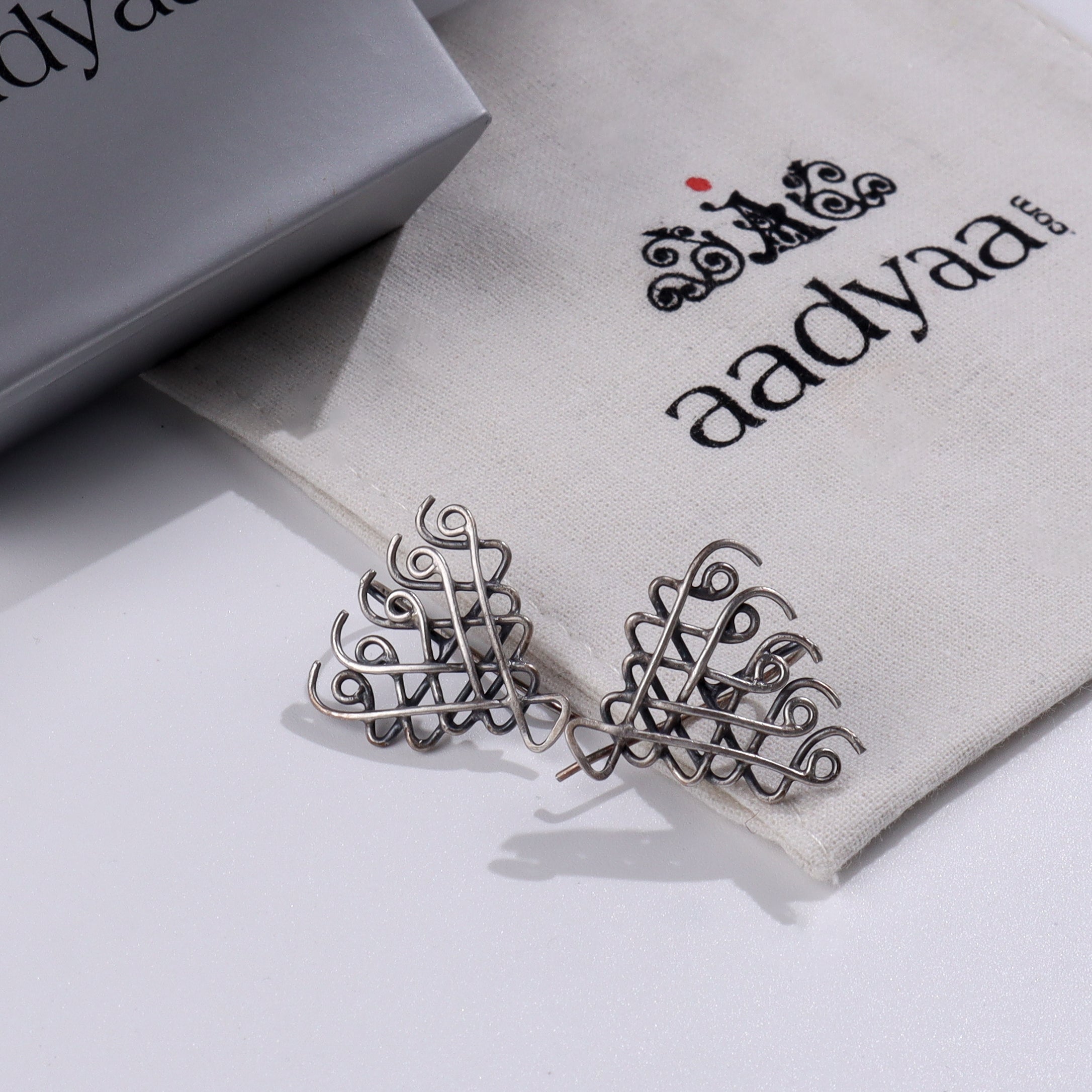 Saraswati Earrings ( Motif size : Small )