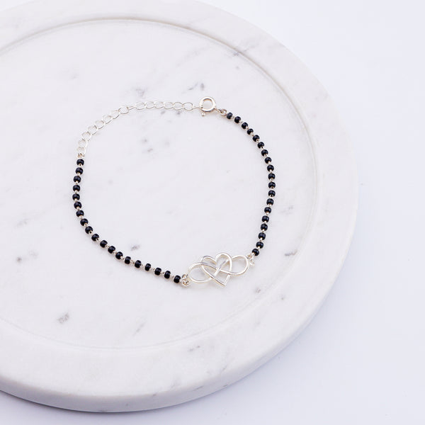 Silver Mangalsutra Bracelet
