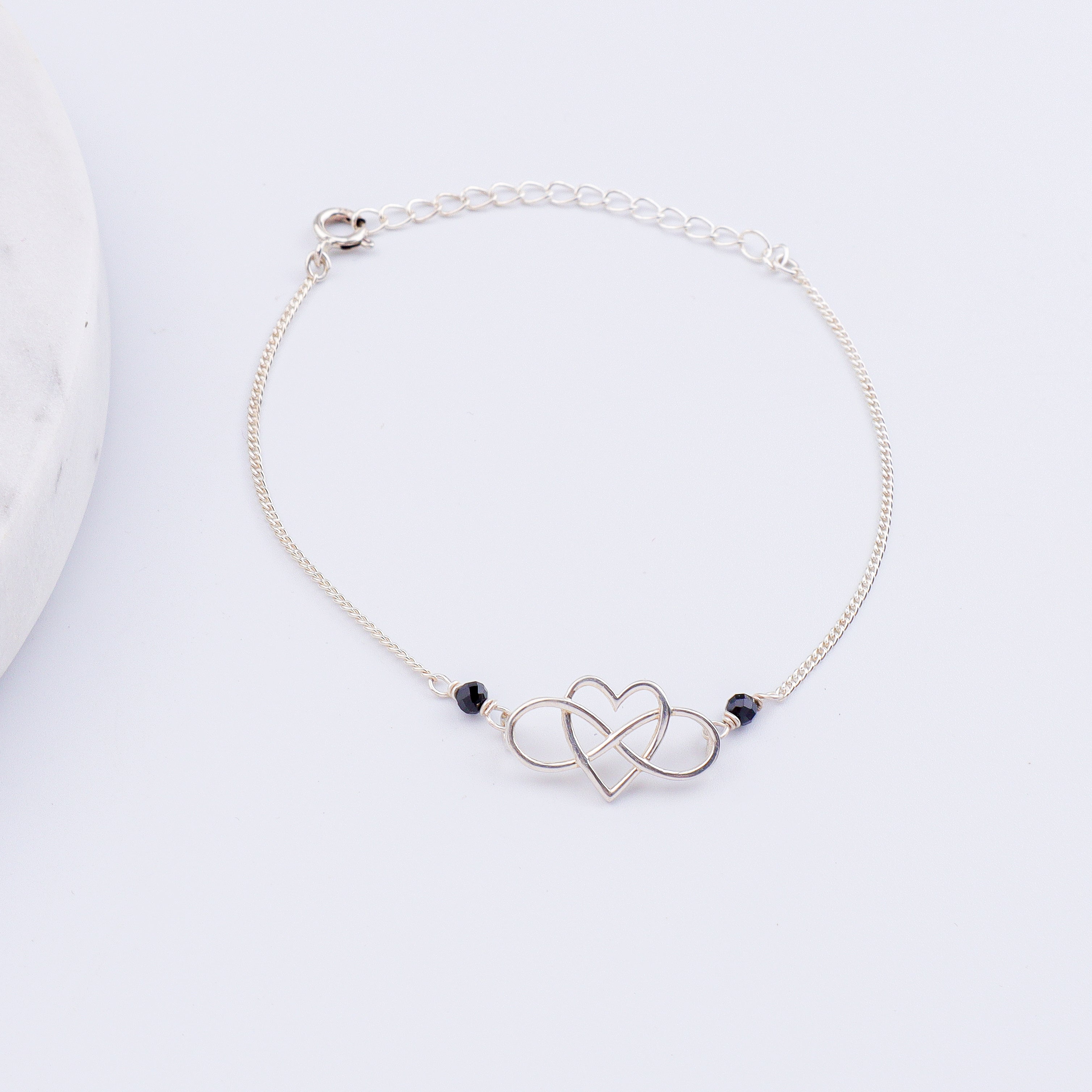 Love Infinity Chain Mangalsutra Bracelet