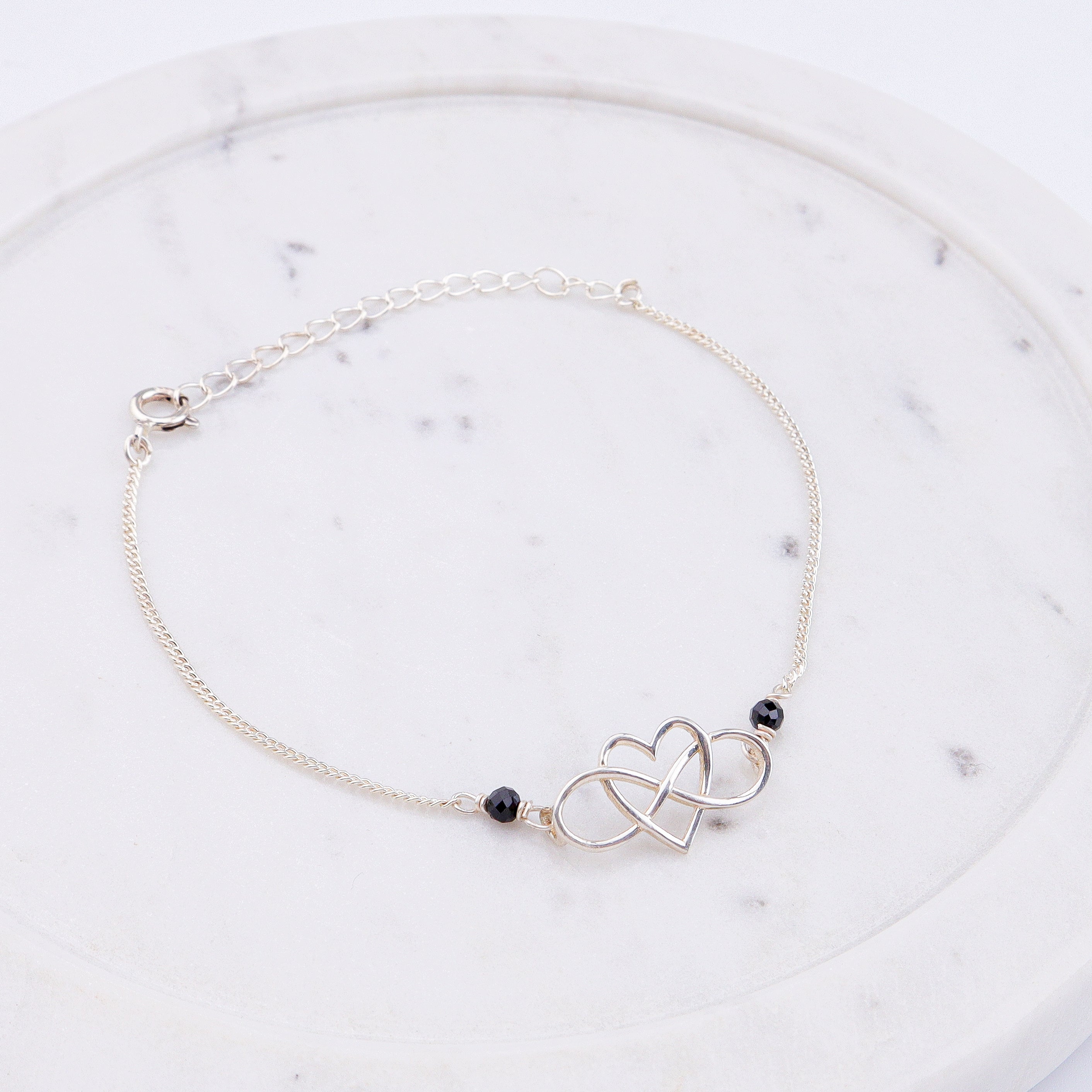 Love Infinity Chain Mangalsutra Bracelet