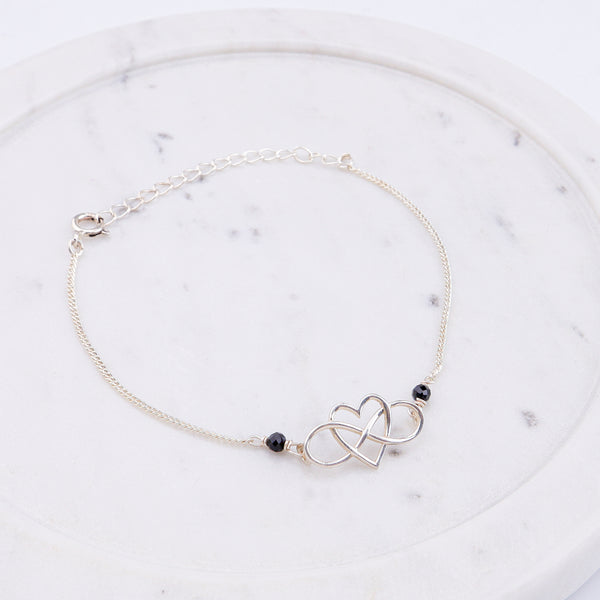 Love Infinity Chain Mangalsutra Bracelet