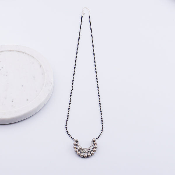 Silver Chandrakor Mangalsutra