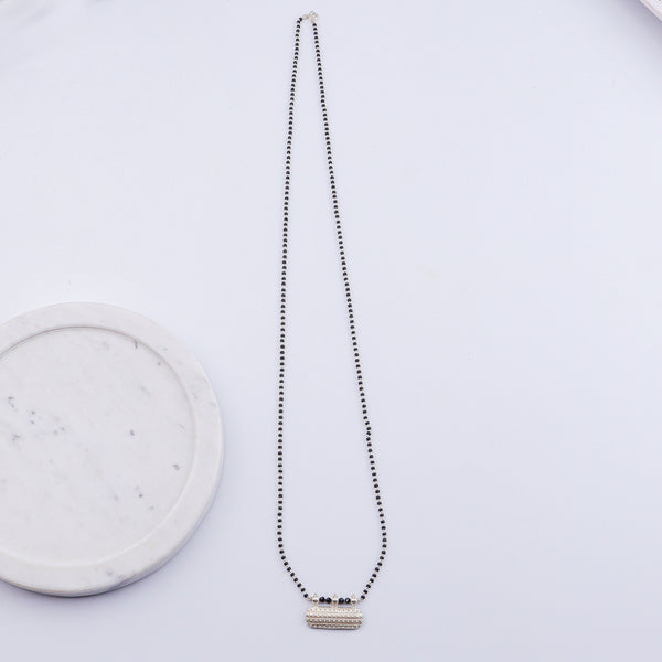 Handmade Saaj Motif Mangalsutra - ताईत (Taait)