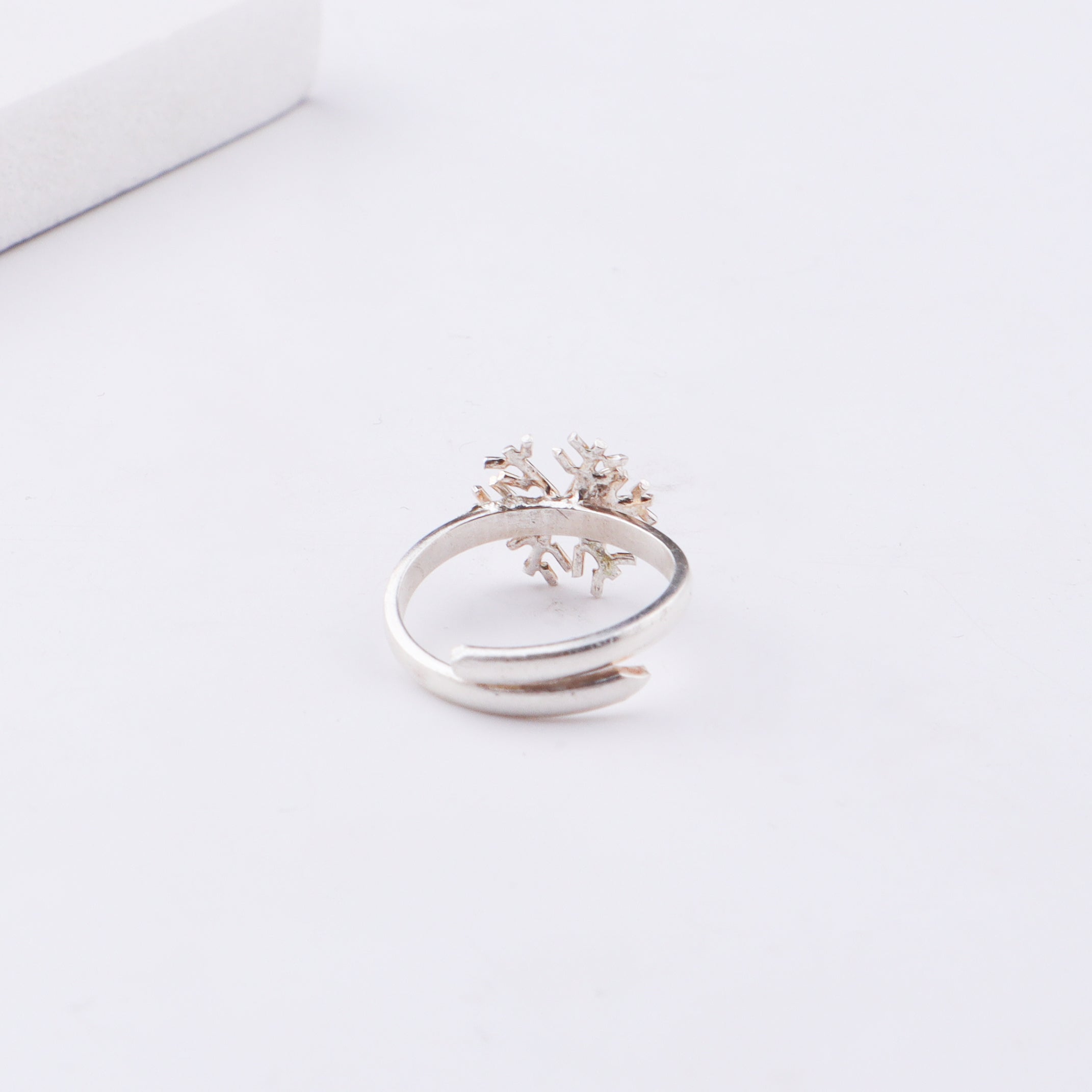 Sliver Snowflake Ring