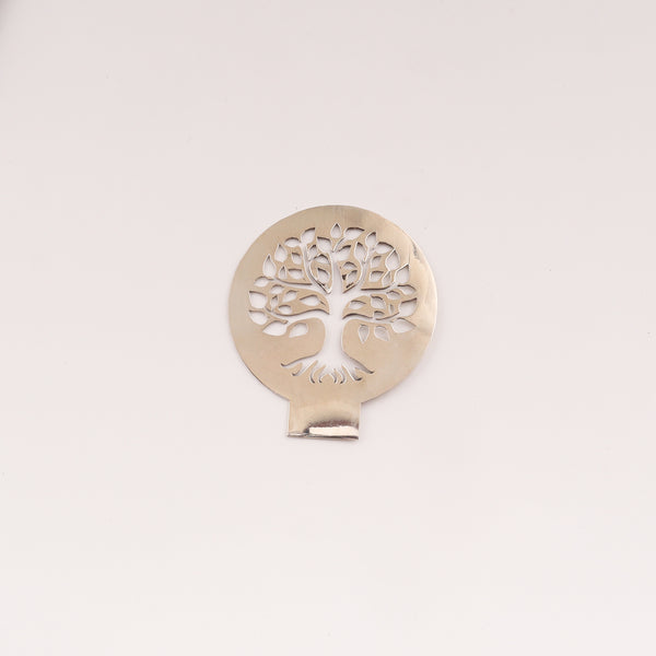 Silver Tree of Life Diya for home decor