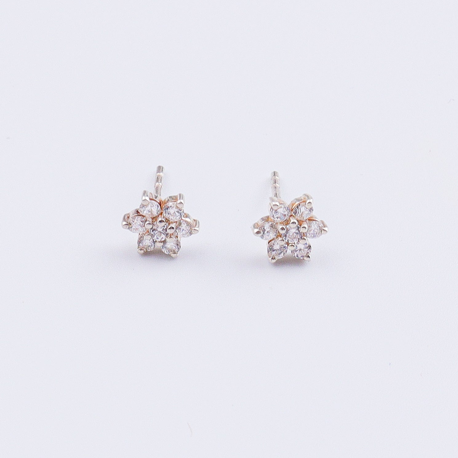 Big CZ Flower Mangalsutra Set | 92.5 Sterling Silver
