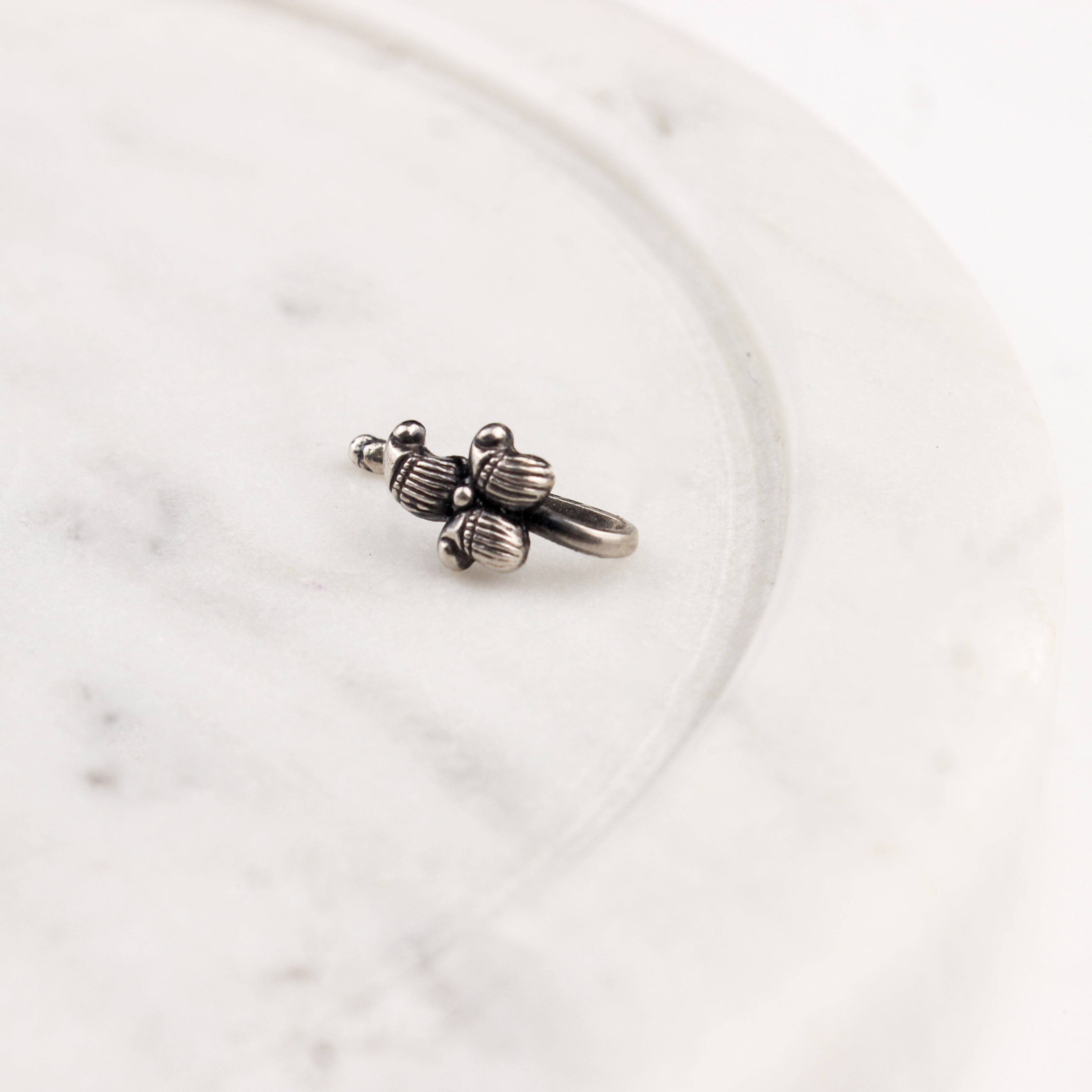 Itihaas Koyari Nose pin (Clip on)
