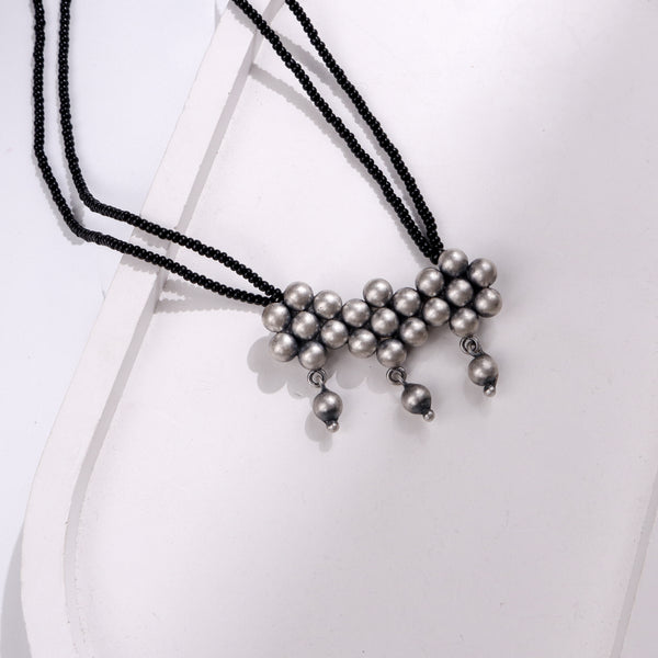 Itihaas Kudi Mangalsutra - Big | 92.5 Sterling Silver