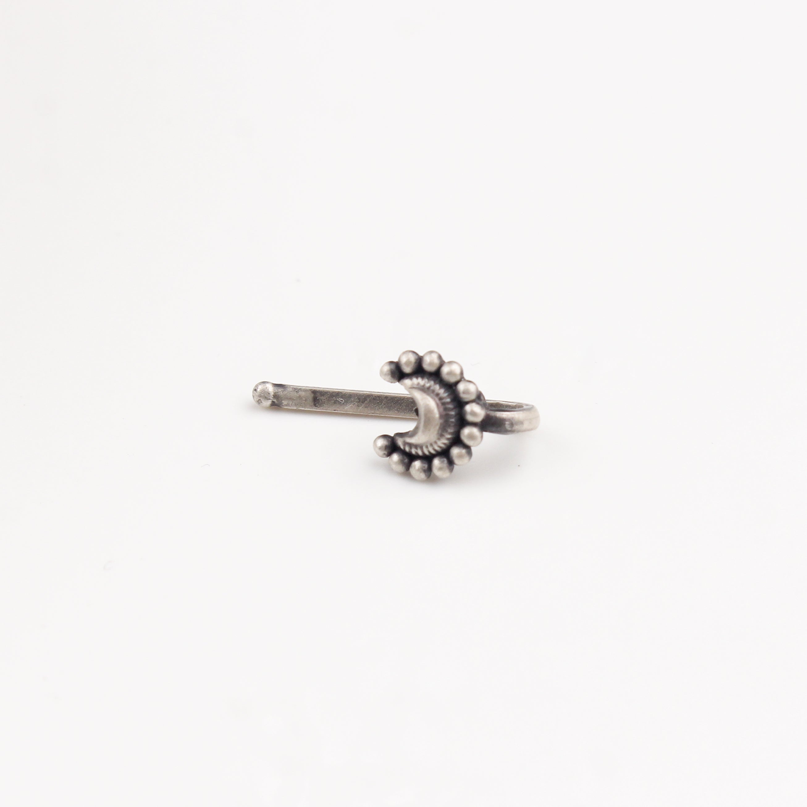 Chandrakor Nose pin: Big (Clip On)
