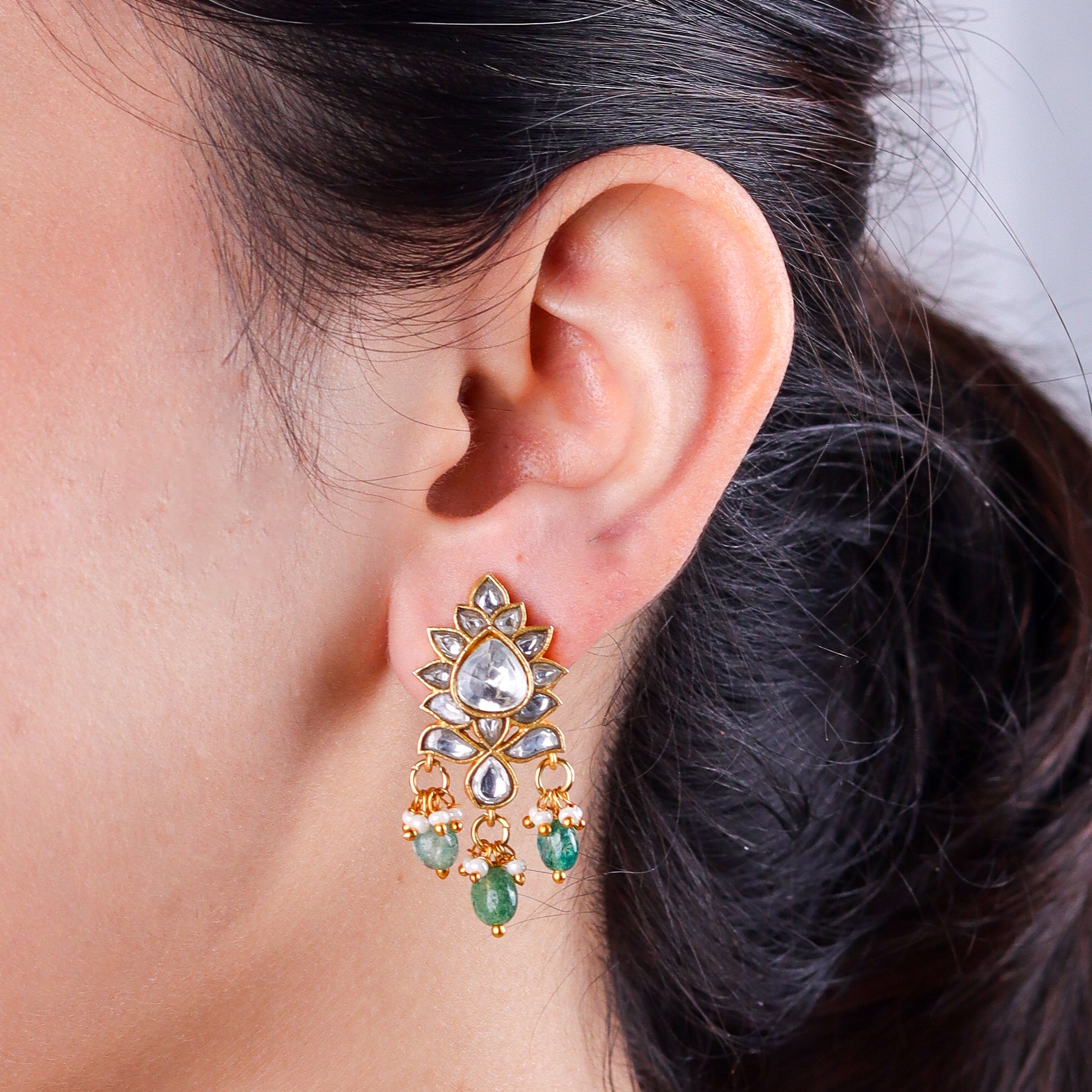 22K Gold Plated Fashion Earring