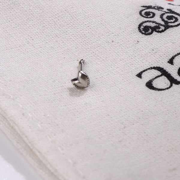 Tiny Heart Nose Pin | 92.5 Sterling Silver