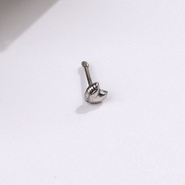 Tiny Heart Nose Pin | 92.5 Sterling Silver