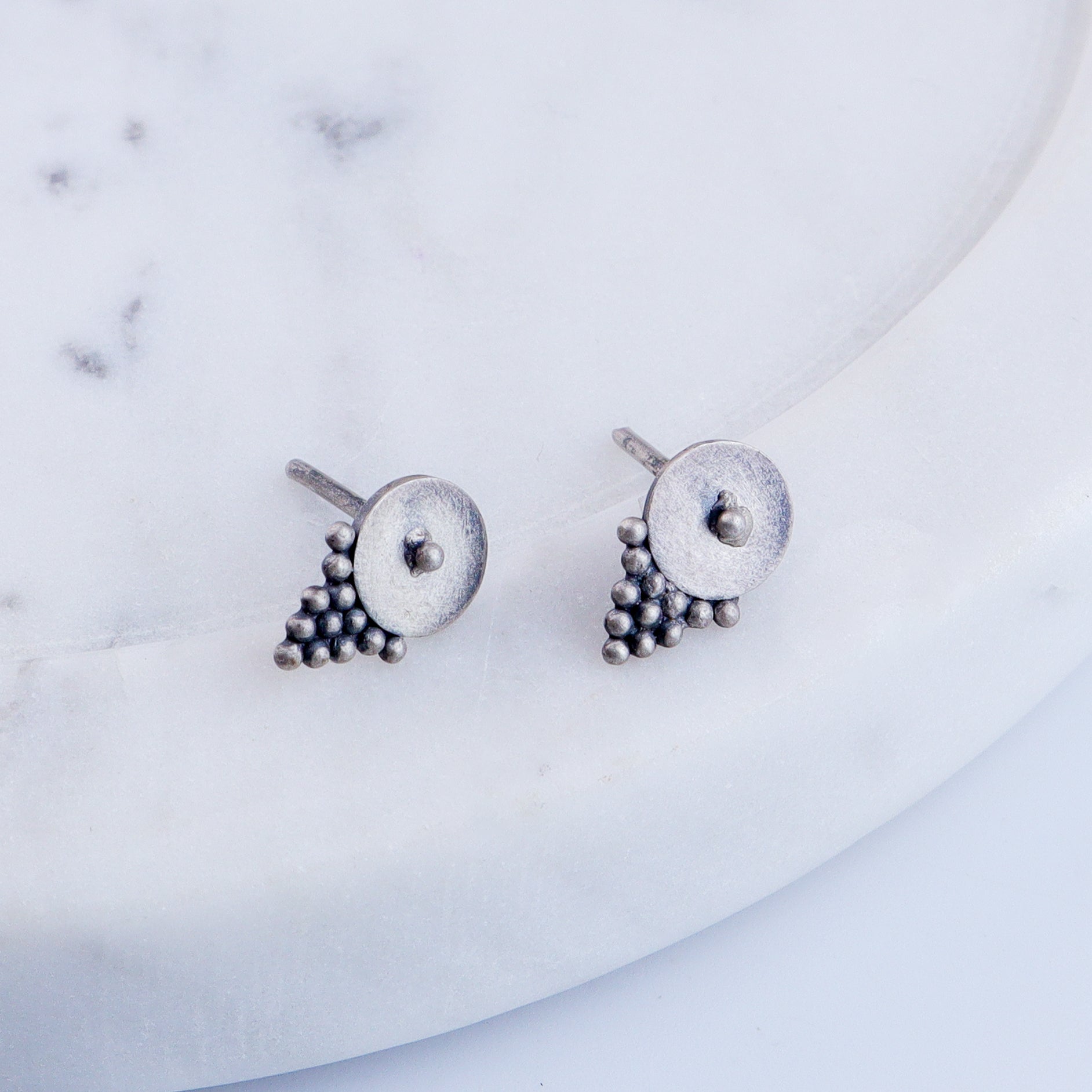 Roma Earring Studs | 92.5 Silver