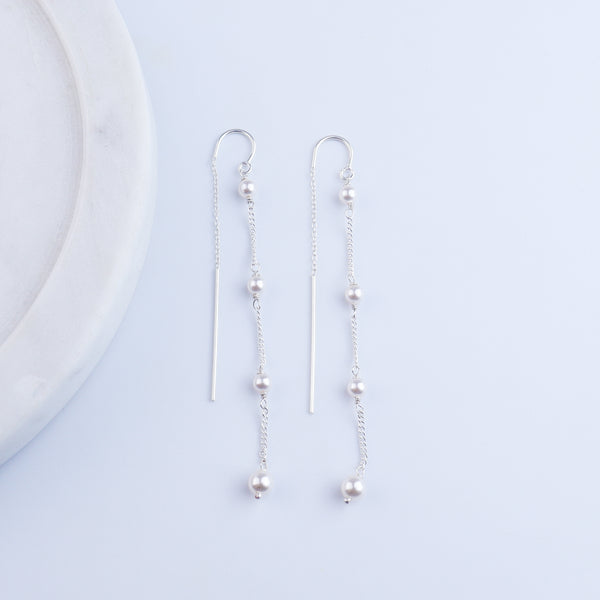 Silver Sui Dhaaga Earring