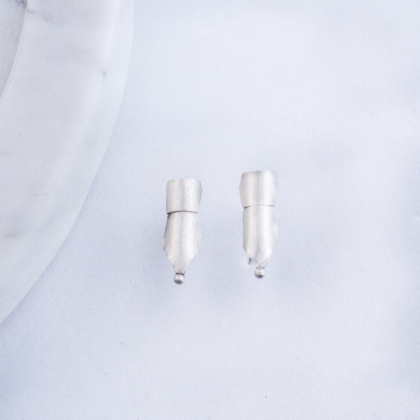 Silver Nib Earrings