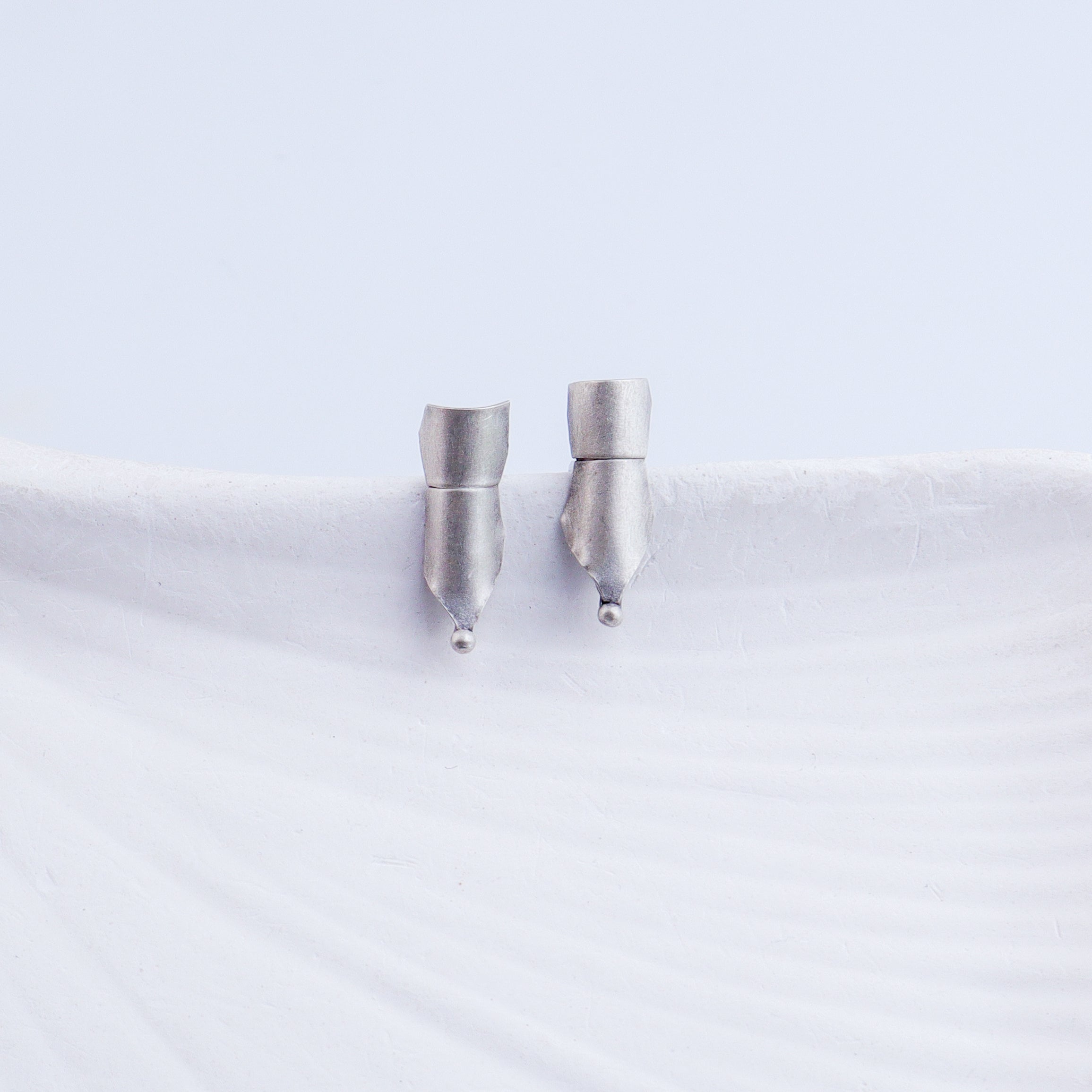 Silver Nib Earrings