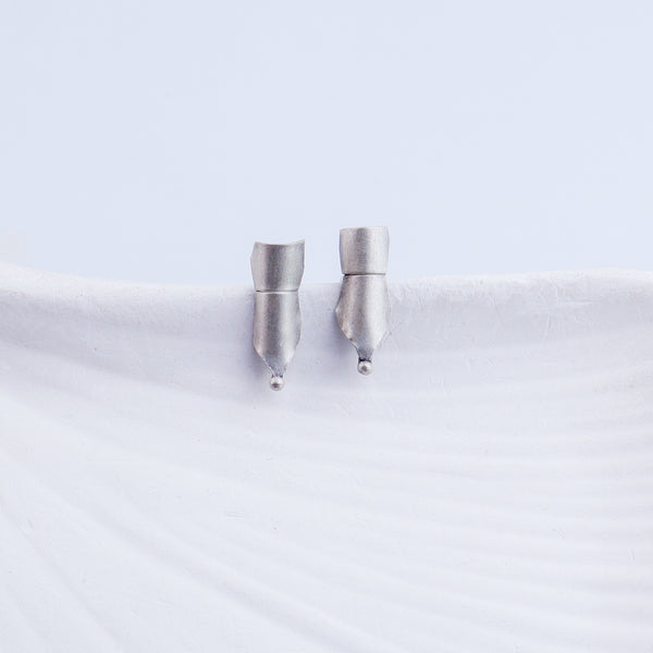 Silver Nib Earrings