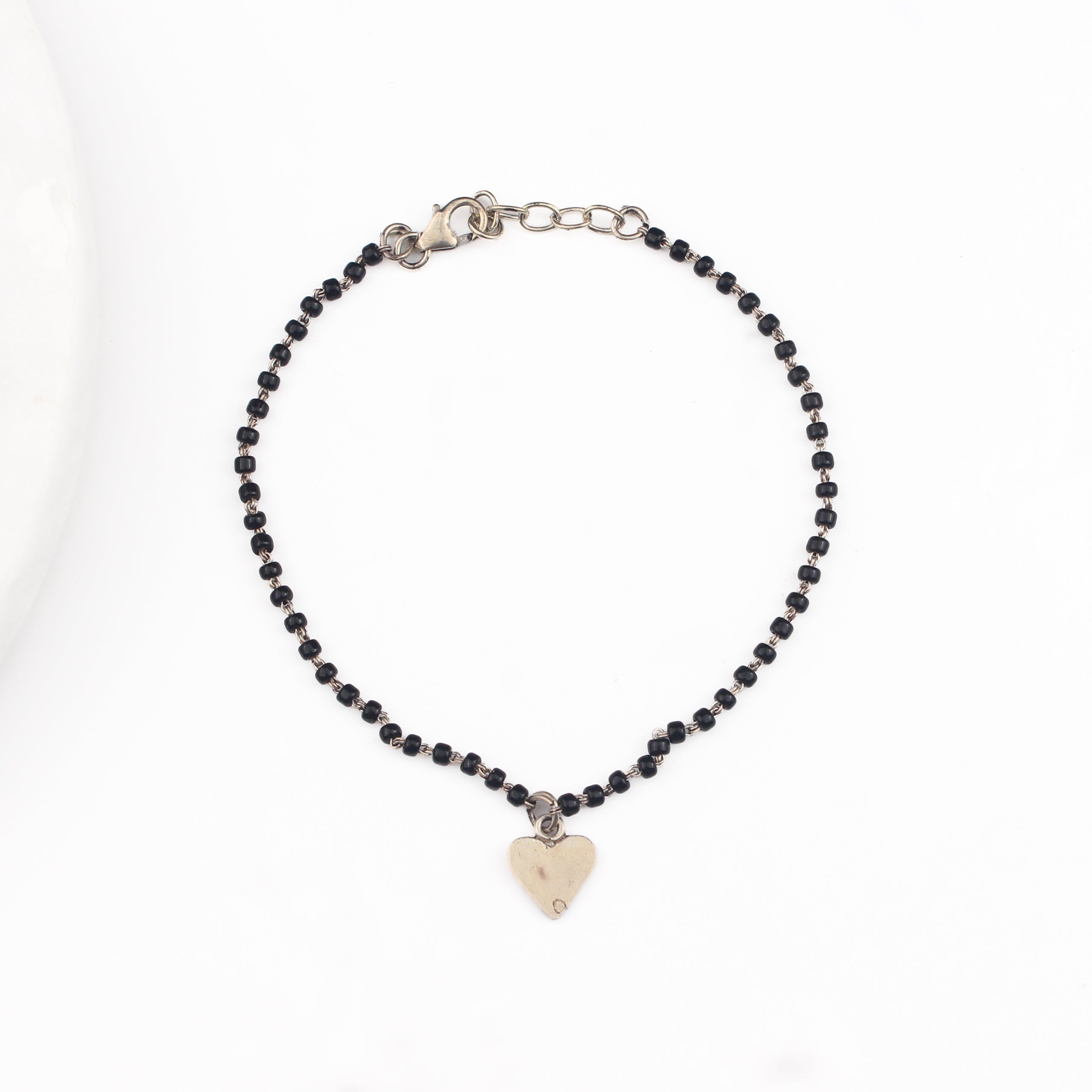 Silver Charm Mangalsutra bracelet