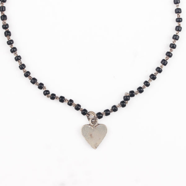 Silver Charm Mangalsutra bracelet