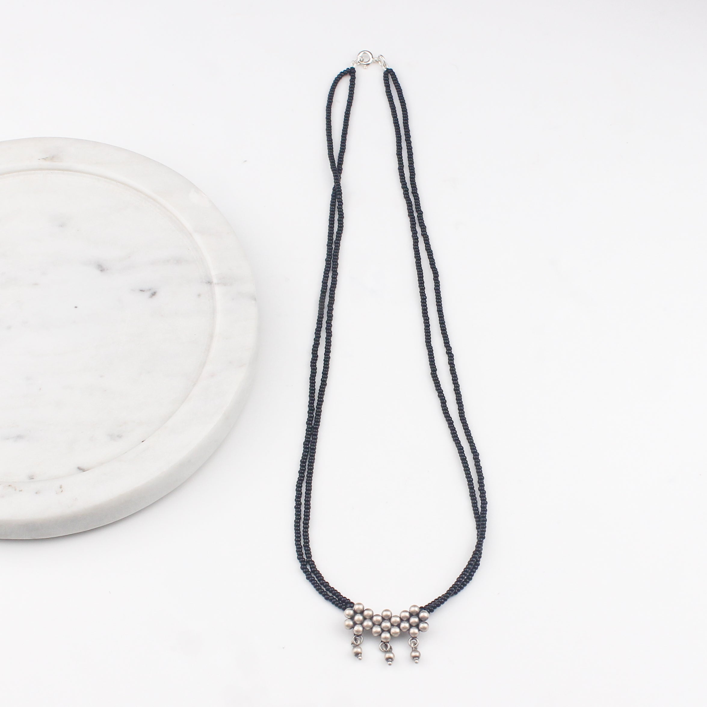Itihaas Small Kudi Mangalsutra |  92.5 Silver