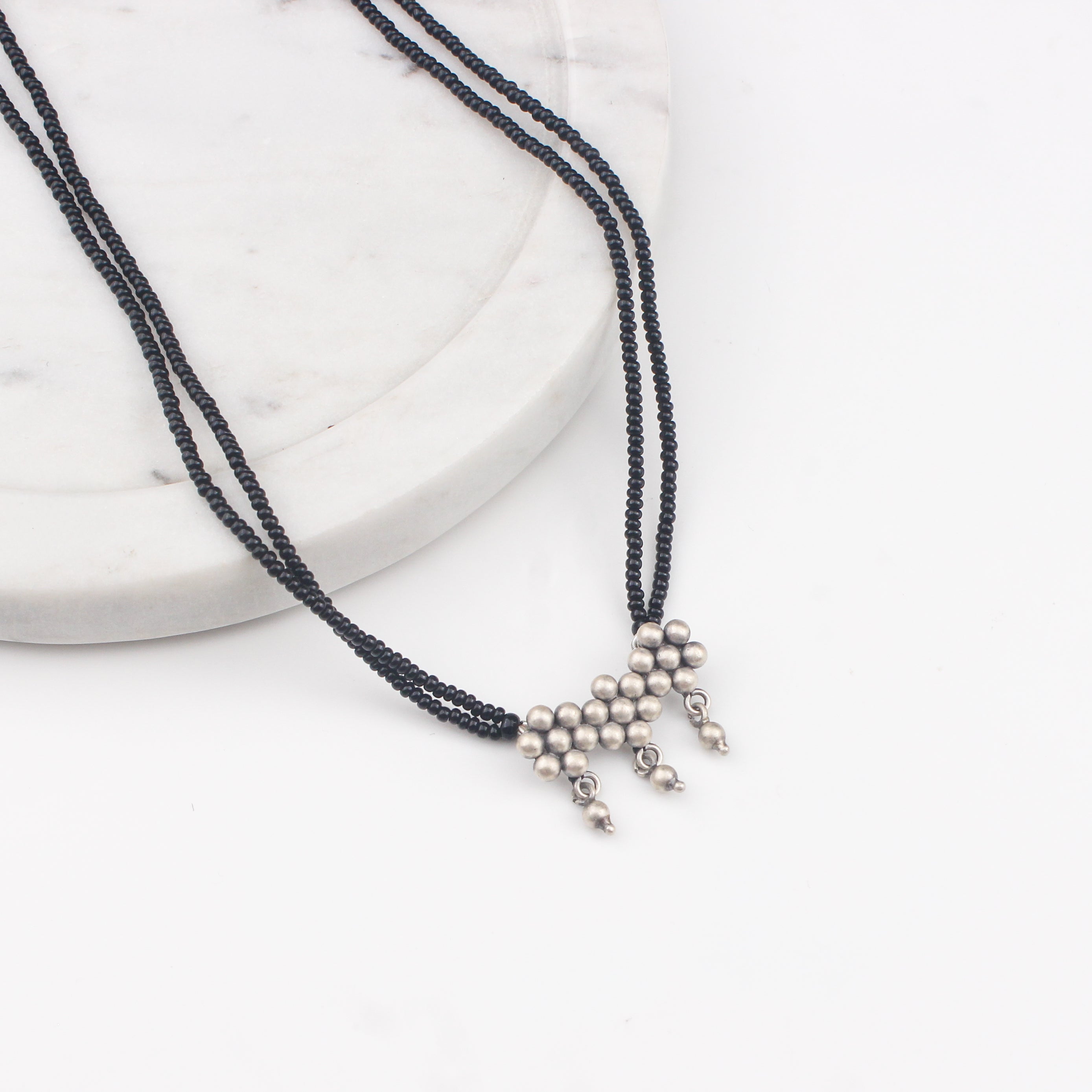 Itihaas Small Kudi Mangalsutra |  92.5 Silver