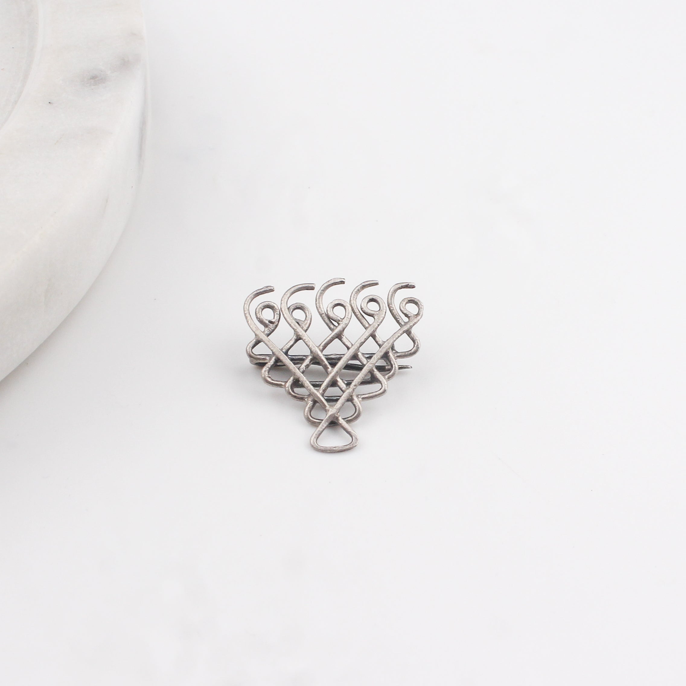 Saraswati Pin/Brooch : Small Motif