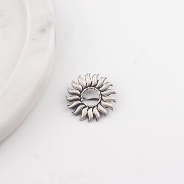 Sun Brooch / Collar pin